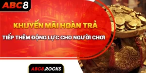 khuyến mãi hoàn trả abc8